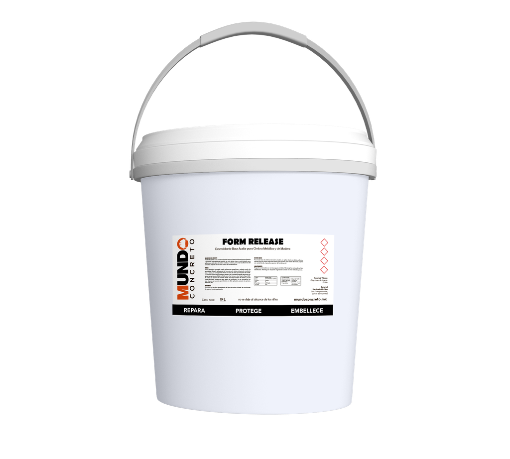 VANTREX FORM RELEASE Desmoldante Cimbra Base Aceite/ CUB 19 L